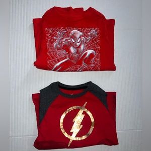 Boys Superhero Shirt Bundle
